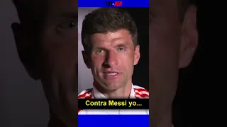 Muller admite que Cr7 es mejor que Messi