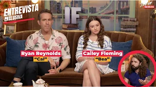 Entrevista EXCLUSIVA con RYAN REYNOLDS, CAILEY FLEMING y JOHN KRASINSKI| Javier Ibarreche (oficial)