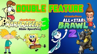 Double Feature Gaming Stream: Nickelodeon Kart Racers 3 & Nickelodeon All Star Brawl 2