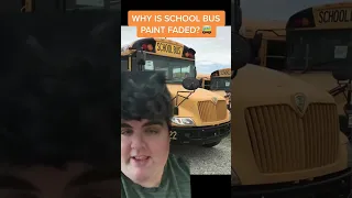 Why Is School Bus Paint Faded?