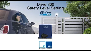 ET Nice Drive 300 Sliding Gate Operator: How to change the safety level settings