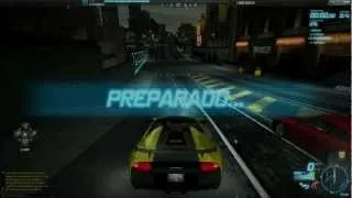 Need For Speed World Carrera construction route  Lamborghini Murcielago