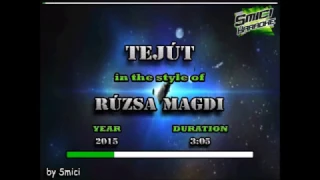 Rúzsa Magdi  - Tejút MAGYAR KARAOKE