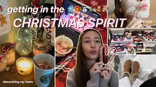 CHRISTMAS VLOG| decorating, shopping & getting in the spirit!!!🎄