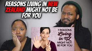 🇳🇿 American Couple Reacts "7 Reasons Living in New Zealand Might NOT Be for You"