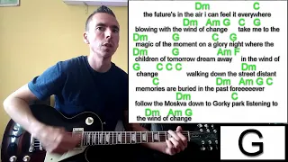 Wind Of Change - Scorpions / Guitar Lesson / Cover