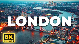 London 8K Dolby Atmos Drone Footage | 8K Video