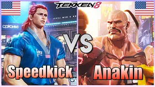 Tekken 8  ▰  Speedkick (Howarang) Vs Anakin (Jack-8) ▰ Ranked Matches!