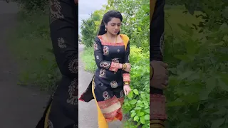 delna Davis insta reels video |anbe vaa serial boomika tik tok |tamil serial actress | sun TV serial