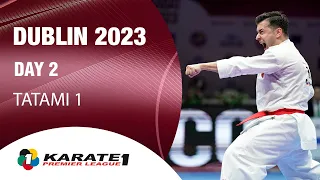 Karate1 DUBLIN | Day 2 – Tatami 1 | WORLD KARATE FEDERATION