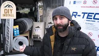 How to INSULATE Your Van Conversion - The Right Way