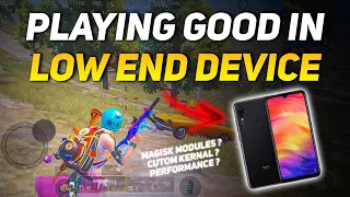 PLAYING GOOD IN LOW END DEVICE | REDMI NOTE 7 PRO 🔱 SMOOTH + 60FPS PUBG / BGMI TEST 2024⚡