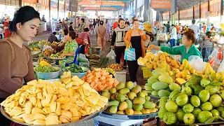 Amazing! Cambodian Street Food Collection - Jackfruit, Palm Cake, Desserts, Seafood, Shrimps, & More