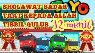 SHOLAWAT BADAR || TAAT KEPADA ALLAH || TIBBIL QULUB 🎶 lagu anak islami versi Tayo