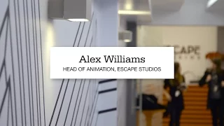 Alex Williams, Head of Animation at Escape Studios
