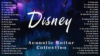 DISNEY Acoustic Guitar Collection - The Best 20 DISNEY Songs - 1h relaxing/studying/reading music