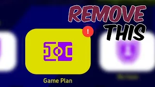 How to remove exclamation mark in game plan eFootball 2023