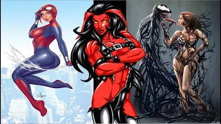 Top 25 Spiderman Gender swap | Best of Marvel Spider-verse Male to Female | Fresh 2022 Listing.