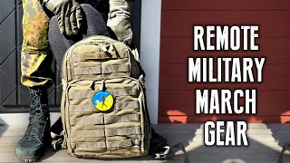 My gear for rucking / remote military march events | Taival Outdoors