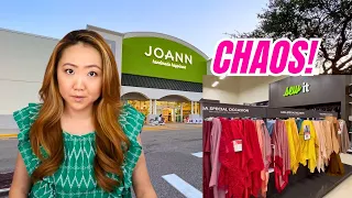 What's Going on at JOANN Fabrics???