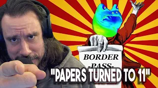 Vet Reacts *Papers Please Turned To 11* Deporting Immigrants in Contraband Police By martincitopants