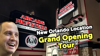 Arcade Monsters Idrive Orlando Full Venue Tour!