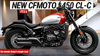 2024 NEW CFMOTO 450 CL-C | Rival Honda Rebel - Stunning and dependable 450 crosser