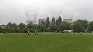 The most spectacular football match of the year was held in England.