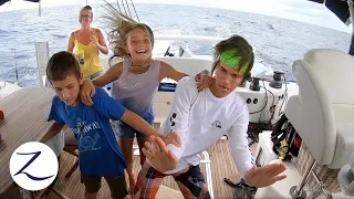 A DAY IN THE LIFE of a Sailing Family (At Sea): Homeschool, Night Watch, Evading Pirates (Ep 81)