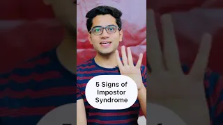 5 sign of imposter syndrome || Shivam Malik video || shivam Malik health tips || #shorts