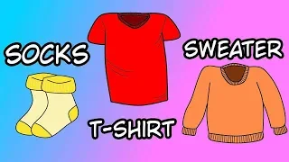 Clothes in English for children Peques Aprenden Jugando Video of clothing and accessories