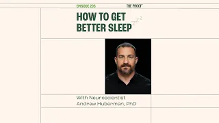 How to Get Better Sleep with Andrew Huberman | The Proof shorts EP 205