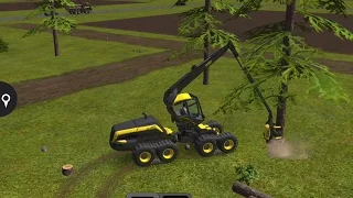 Farming Simulator 16 - #5 Forestry - ScorpionKing and Buffalo - Gameplay