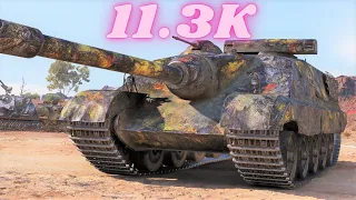 AMX 50 Foch (155) 11.3K Damage  World of Tanks,WoT tank battle