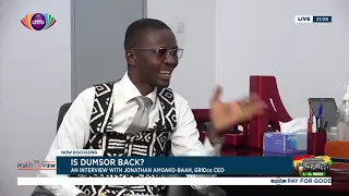 "Is dumsor back ?" GRIDCo CEO Jonathan Amoako-Baah explains