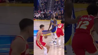 NBA finally unveils Draymond Green's mysterious pass to Klay Thompson in last nights game vs Hawks