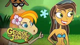 Jungle Pool Party ☀️ | George Of The Jungle | Full Episode | Videos for Kids