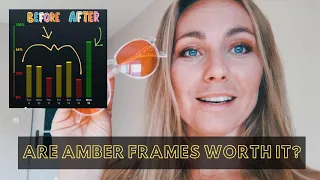 Are Amber Glasses Worth It? Reviewing Foxman's Blue Light Blocking Amber Frames! *BEST SLEEP HACK*