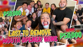 LAST TO REMOVE MOUTH OPENER WINS P50,000! w/ TEAM ZEBBY | ZEINAB HARAKE