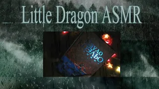 АСМР Чтение книги Алхимик на ночь | ASMR reading The Alchemist | rain sounds |Little Dragon ASMR