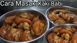 Resep Dan Cara Masak Kaki Babi // Ala Restoran Taiwan