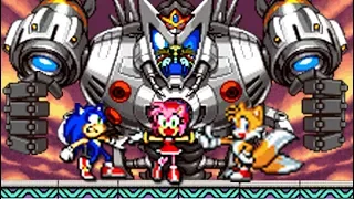 Sonic Advance 3 (GBA) All Bosses (No Damage)