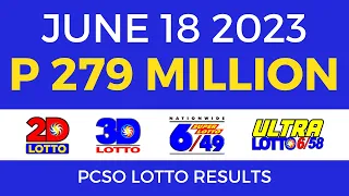 Lotto Result June 18 2023 9pm [Complete Details]