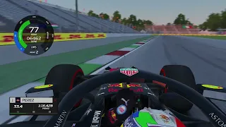 Sergio Perez Onboard Lap In Mexico With His RB16 [Assetto Corsa]