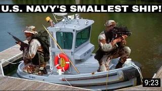 US Navy's Smallest Ship #shorts