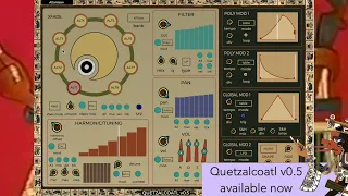 Quetzalcoatl v0.5: Harmonic Vector Synthesis plugin