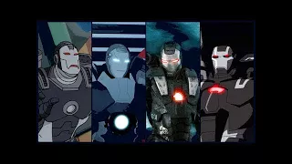 War Machine Evolution in Movies & Cartoons (James "Rhodey" Rhodes) (2018)