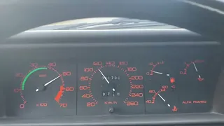 Alfa Romeo 75 2.0 twin spark acceleration