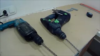 Аккумуляторный перфоратор Festool BHC 18  Бетон сверлит?