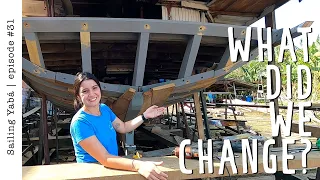 Wooden schooner rebuild: TRANSOM! — Sailing Yabá #31